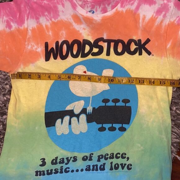 Liquid Blue Woodstock Tie Dye Graphic Shirt - Picture 6 of 8